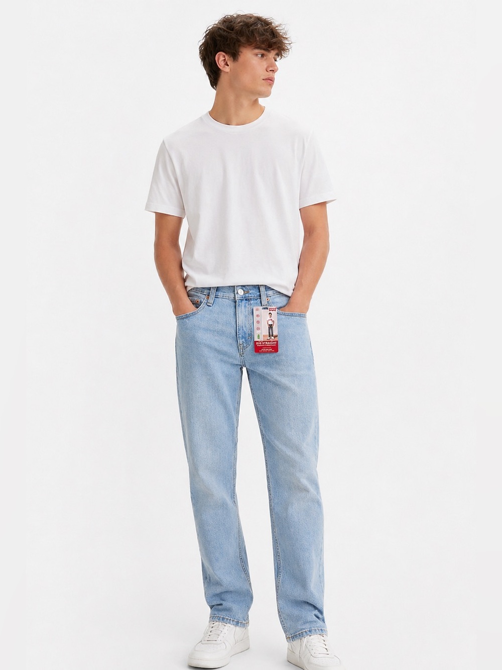 *NWT*Levi's 514  Light Blue Boys Straight Jeans | Light wash